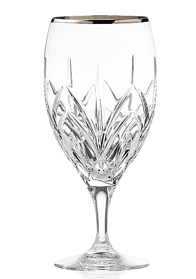Marquis by Waterford Crystal, Caprice Platinum Crystal Iced Beverage, Single