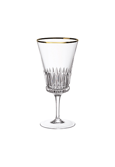 Villeroy and Boch Grand Royal Gold Goblet Glass, Single