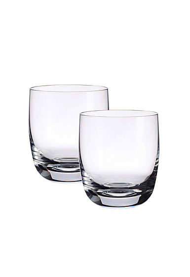 Villeroy and Boch American Bar Scotch Whiskey Blended Tumbler No. 2 Pair