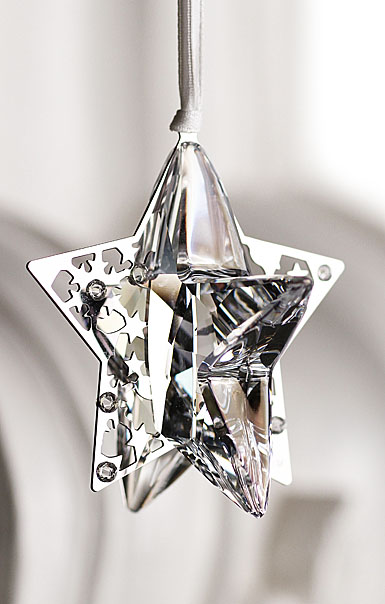 Swarovski Holiday Star Ornament, Crystal Moonlight 2012