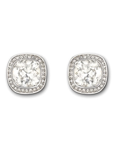 Swarovski Simplicity Pierced Earrings, Clear Crystal | Crystal Classics