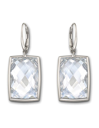 Swarovski Nirvana Pierced Earrings, Crystal Diamond Touch Light