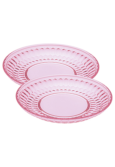 Villeroy and Boch Boston Colored Salad Plate Pair Rose