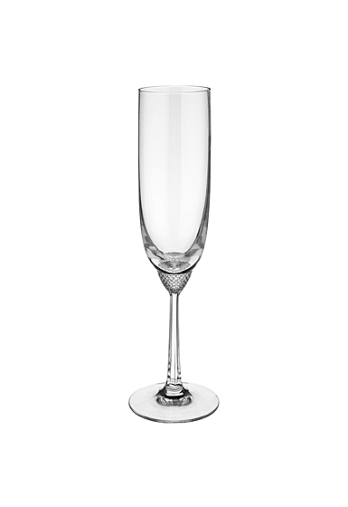 Villeroy and Boch Octavie Champagne Flute Glass, Single