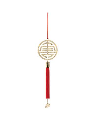 Swarovski Fu and Shou Ornament