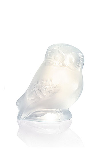 Lalique Nyctal Owl Sculpture