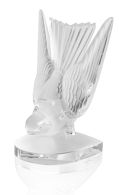 Lalique Hirondelle, Hirondelles, Swallows Paperweight, Clear