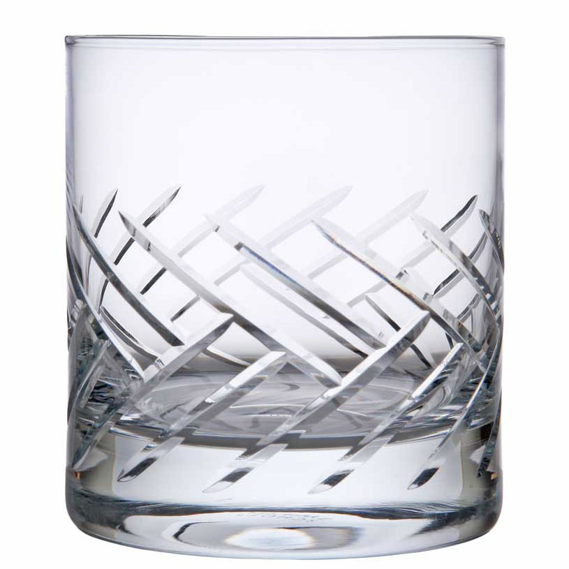 Schott Zwiesel Tritan Crystal, Distil Arran Crystal Old Fashioned Tumbler Glass, Pair