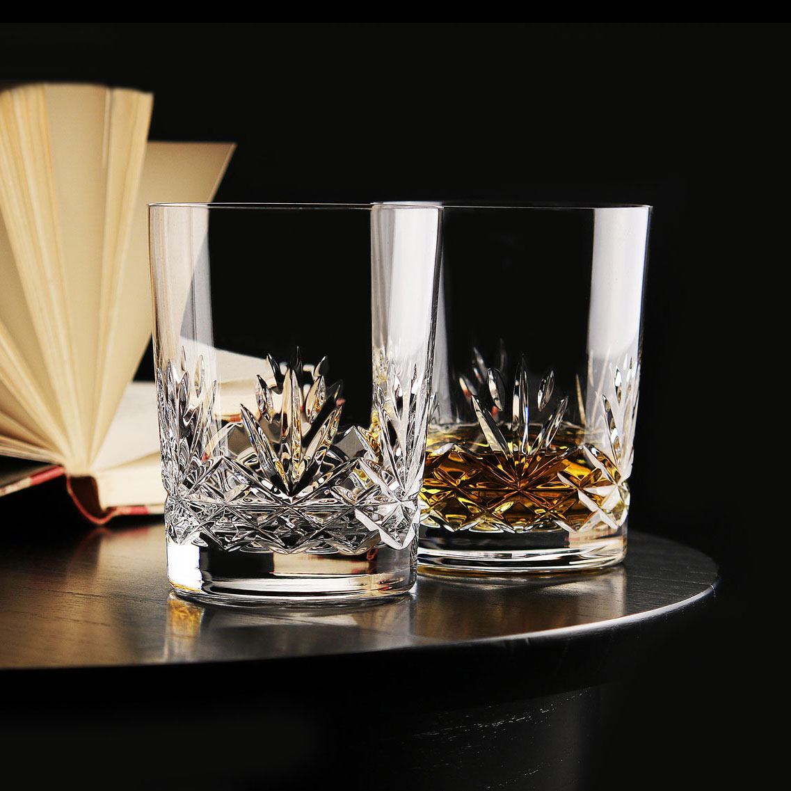 Cashs Ireland, Annestown Single Malt Whiskey Glasses, Pair