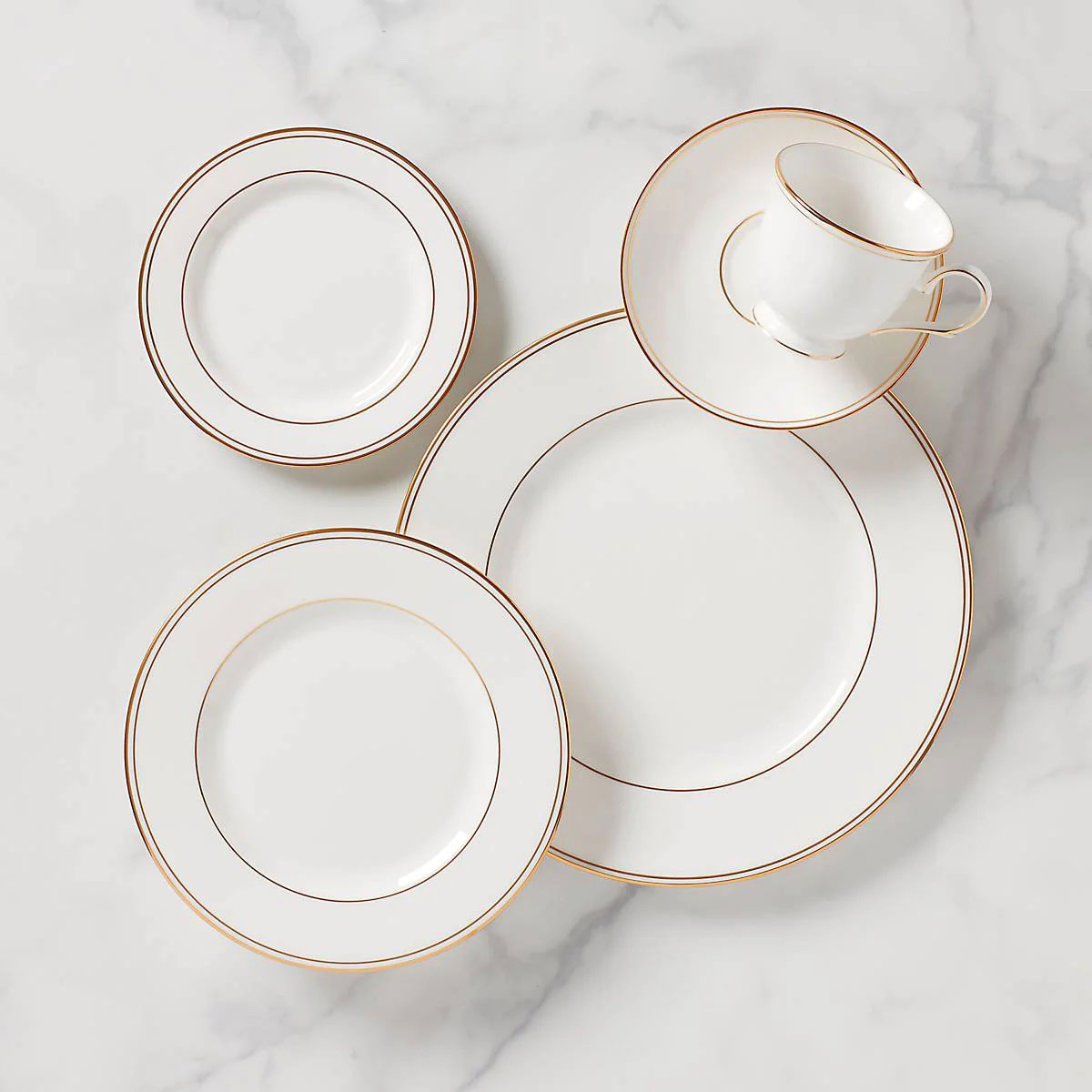 Lenox Federal Gold 5 Piece Place Setting