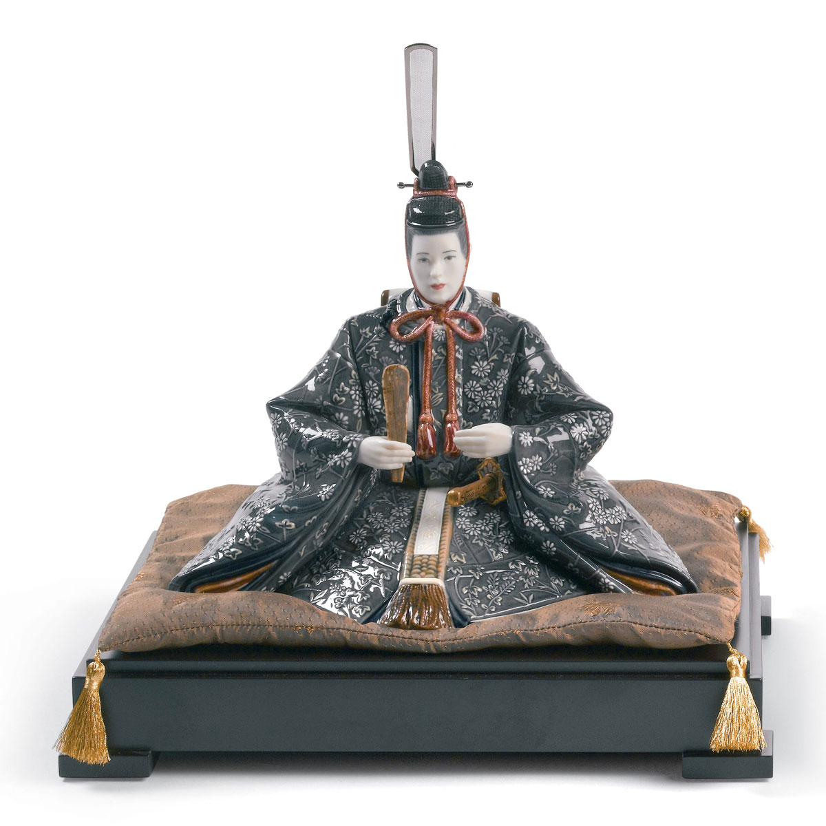 Lladro High Porcelain, Hina Dolls - Emperor Sculpture. Limited Edition