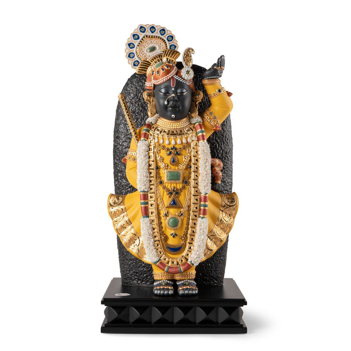 Lladro High Porcelain, Lord Shrinathji Sculpture. Limited Edition