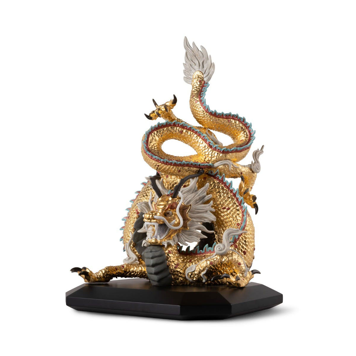 Lladro Protective Dragon(Golden -Specl. Edition