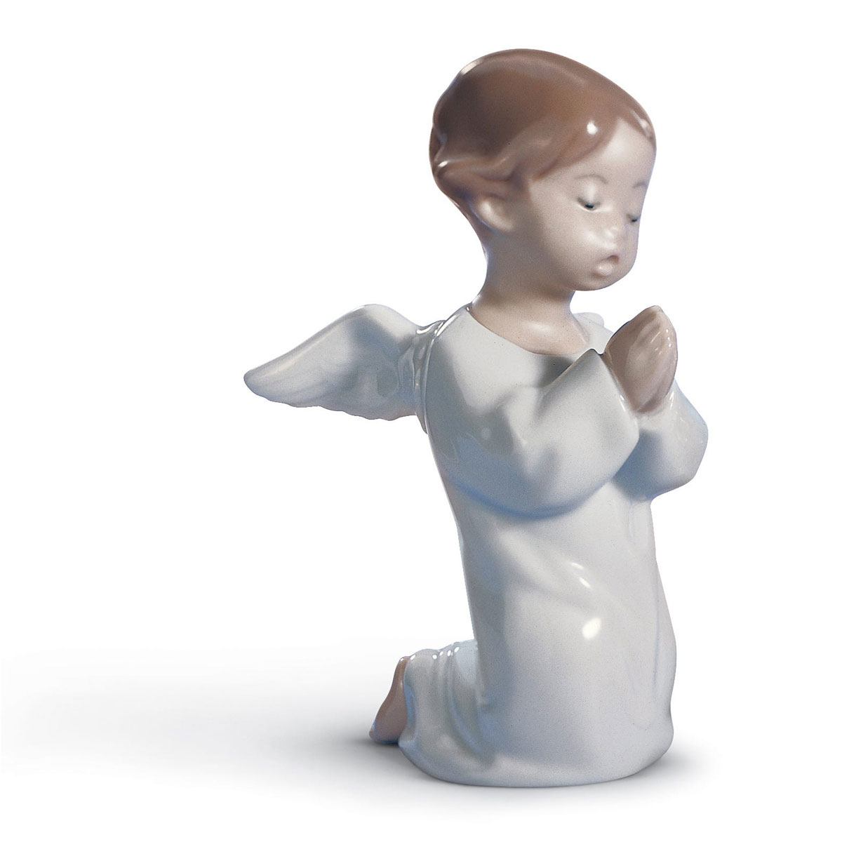 Lladro Classic Sculpture, Angel Praying Figurine