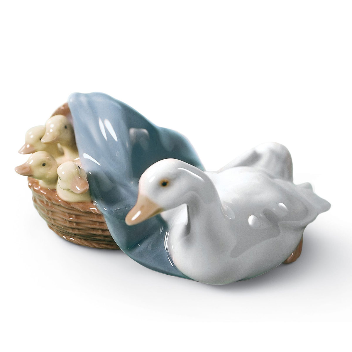 Lladro Classic Sculpture, Ducklings Figurine