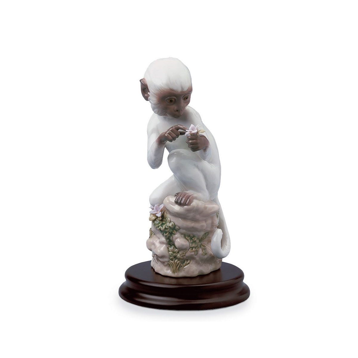 Lladro Classic Sculpture, The Monkey Figurine. Chinese Zodiac