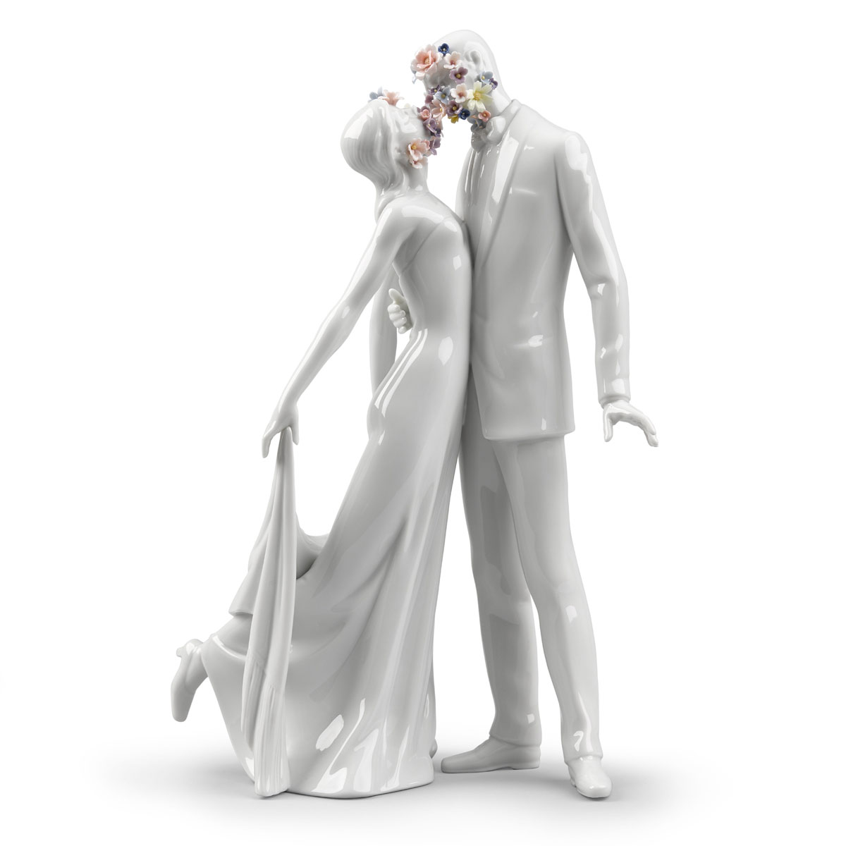 Lladro Design Figures, Love I Couple Figurine