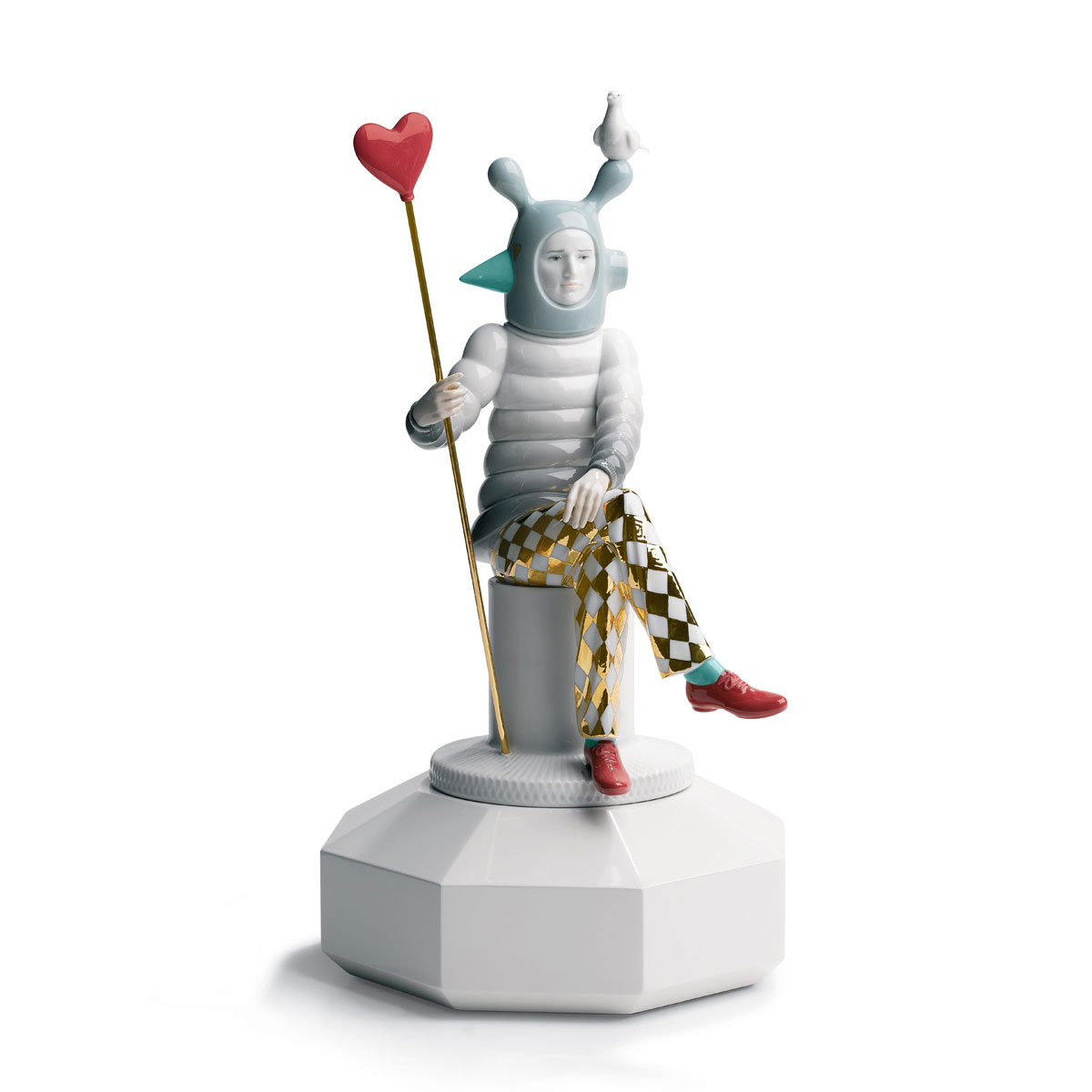 Lladro Design Figures, The Lover II Figurine. By Jaime Hayon