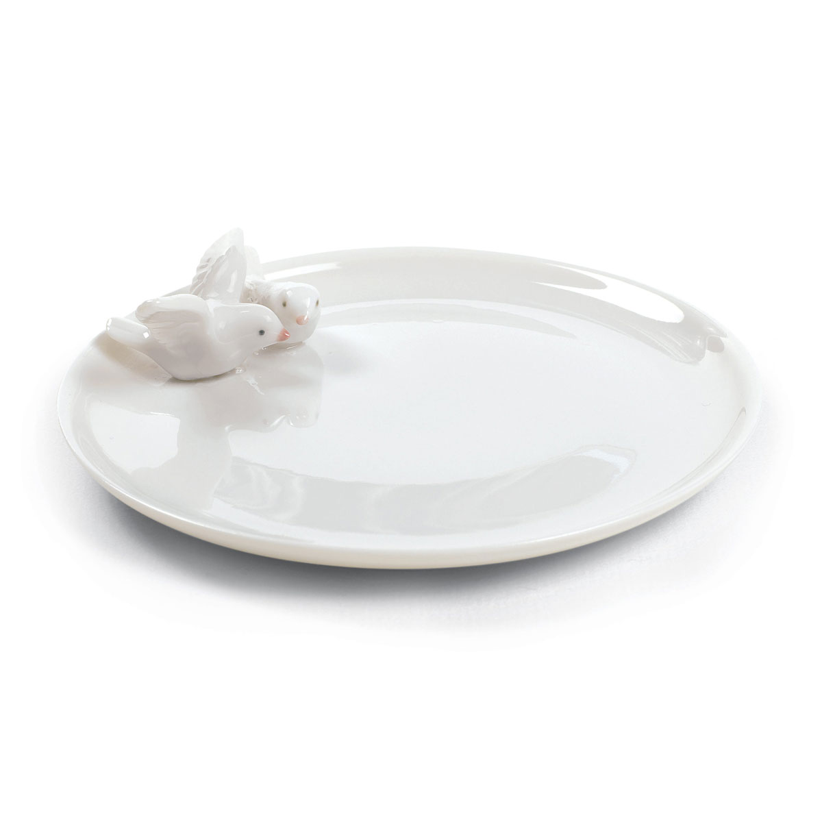 Lladro Art Of The Table, Doves Plate