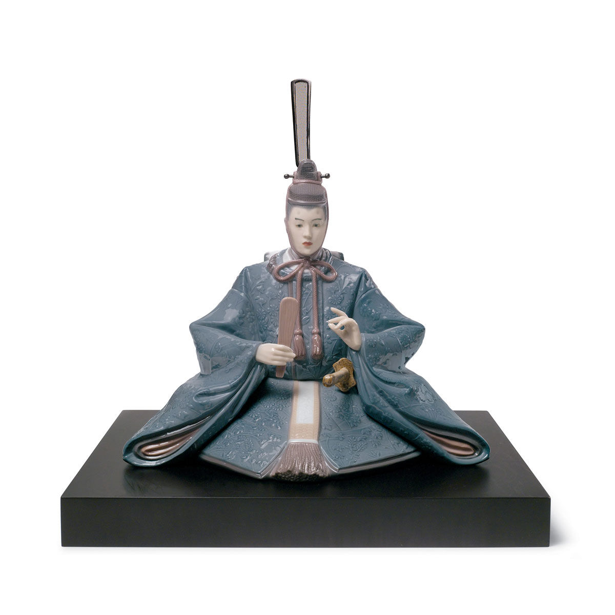 Lladro Classic Sculpture, Hina Dolls Emperor Figurine