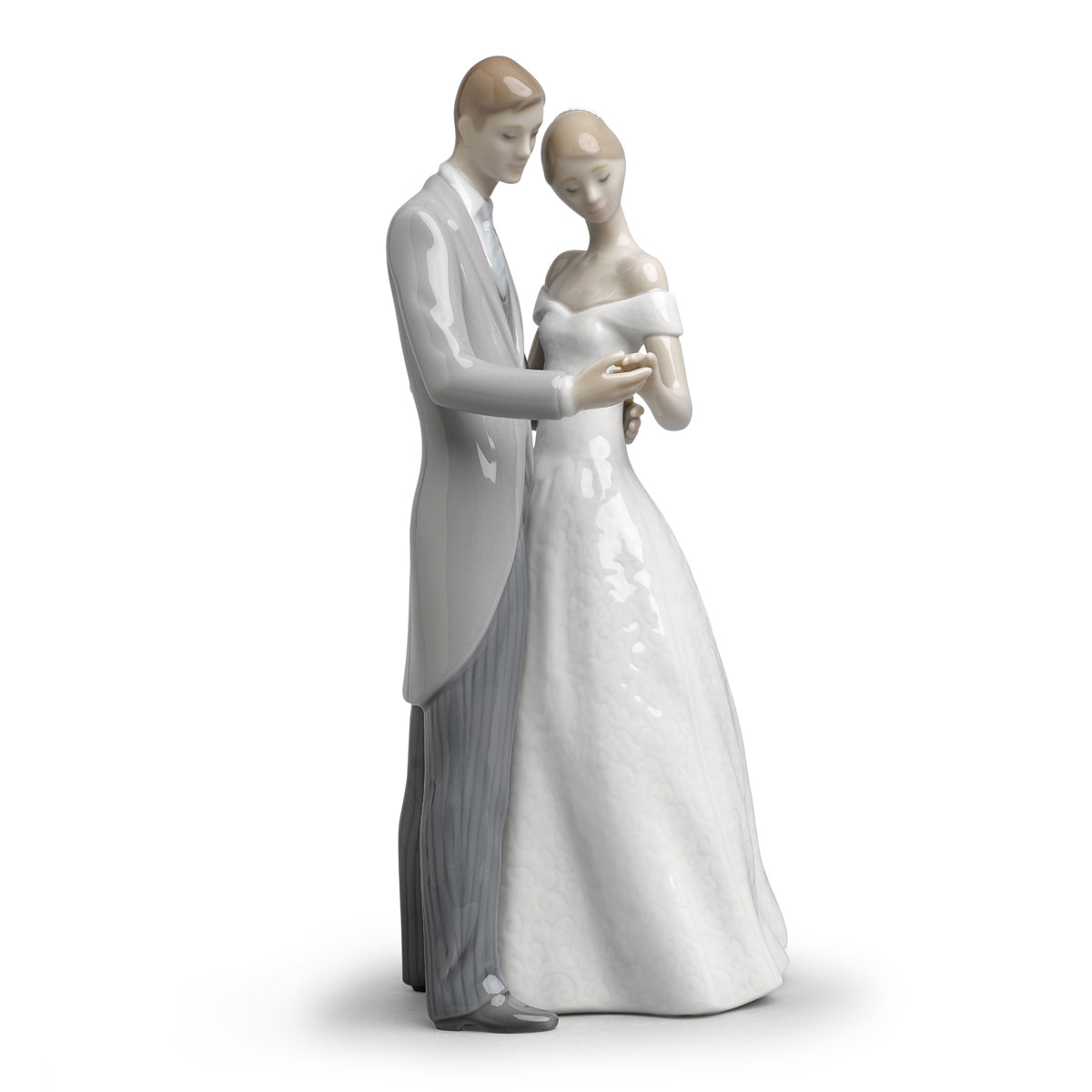 Lladro Classic Sculpture, Together Forever Couple Figurine