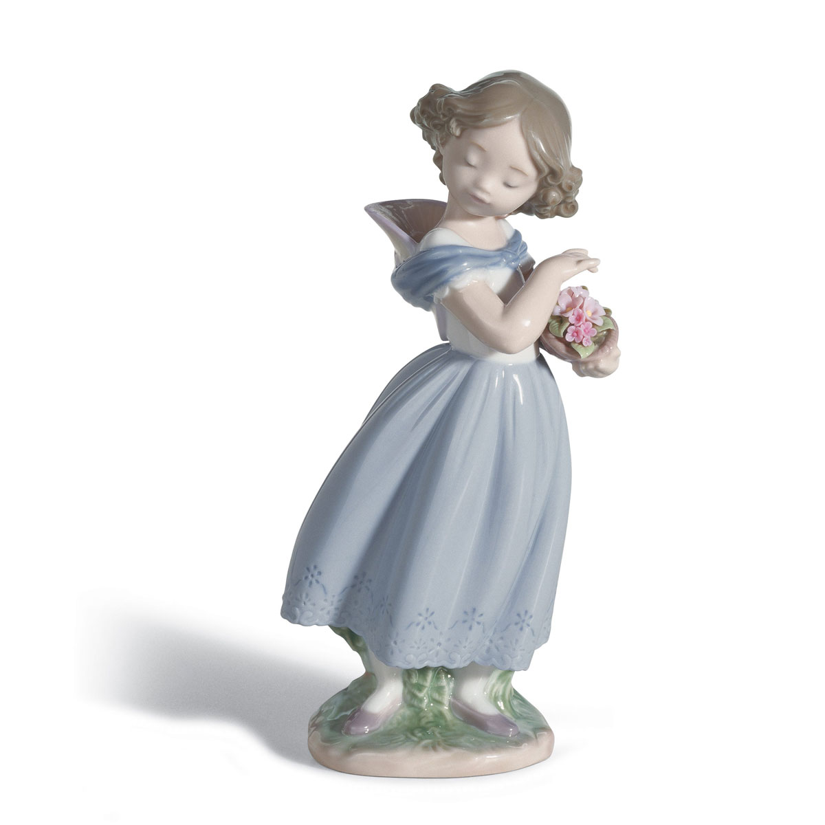 Lladro Classic Sculpture, Adorable Innocence Girl Figurine