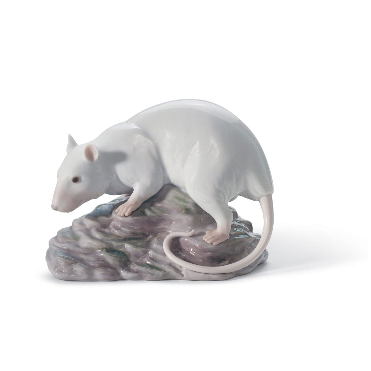 Lladro Classic Sculpture, The Rat Figurine