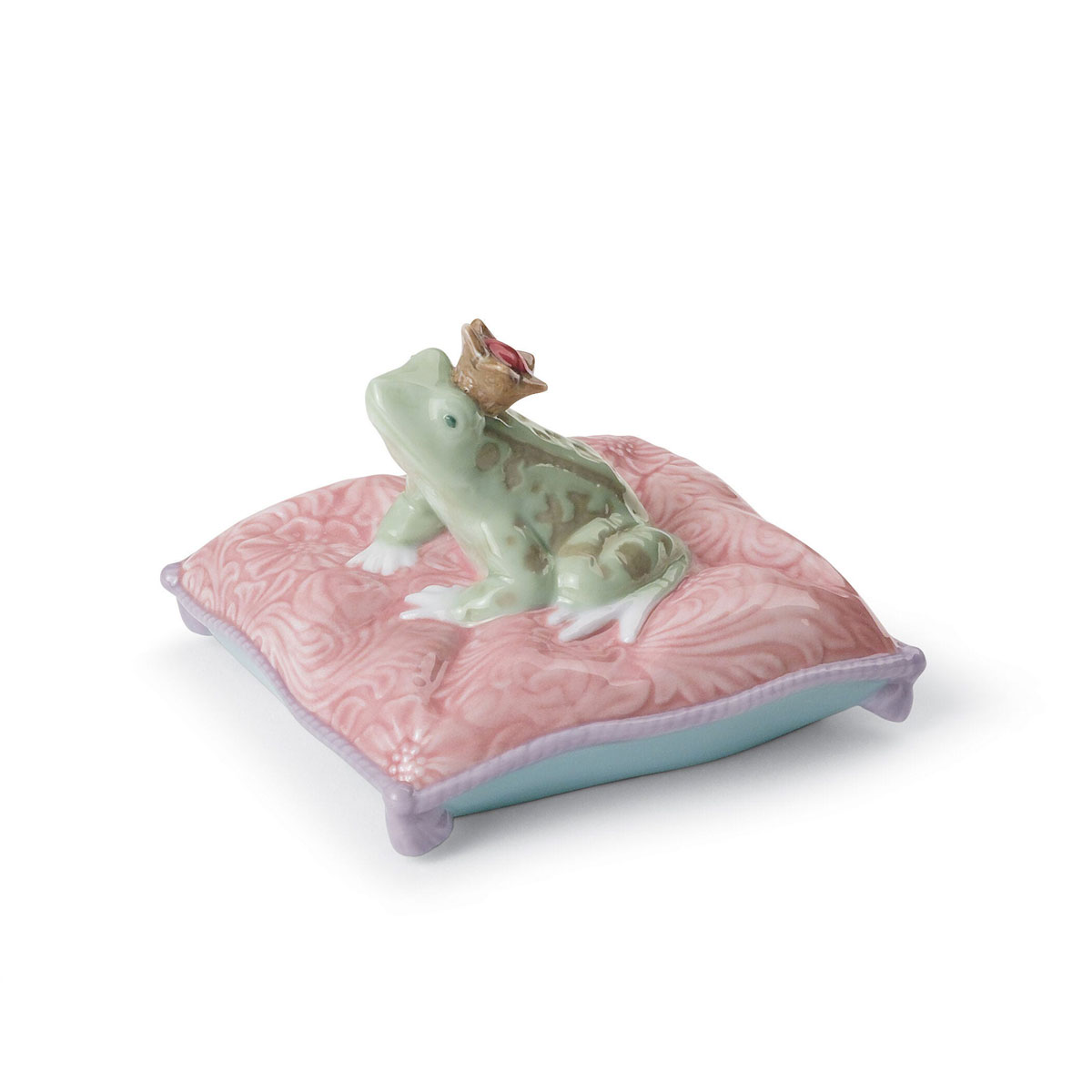 Lladro Classic Sculpture, Enchanted Prince Frog Figurine