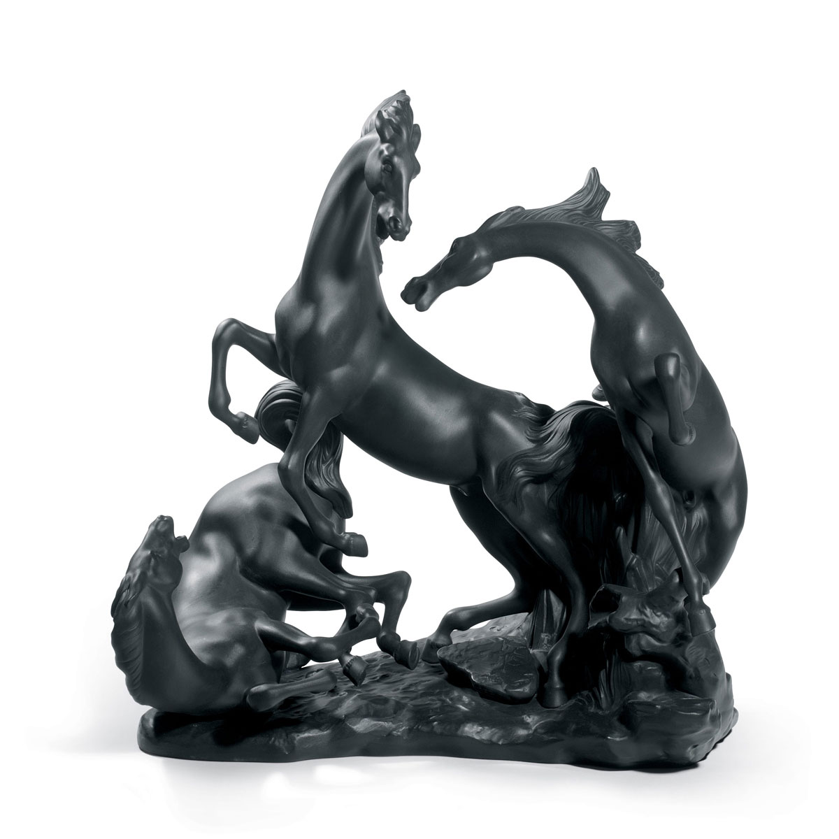 Lladro Classic Sculpture, Horses