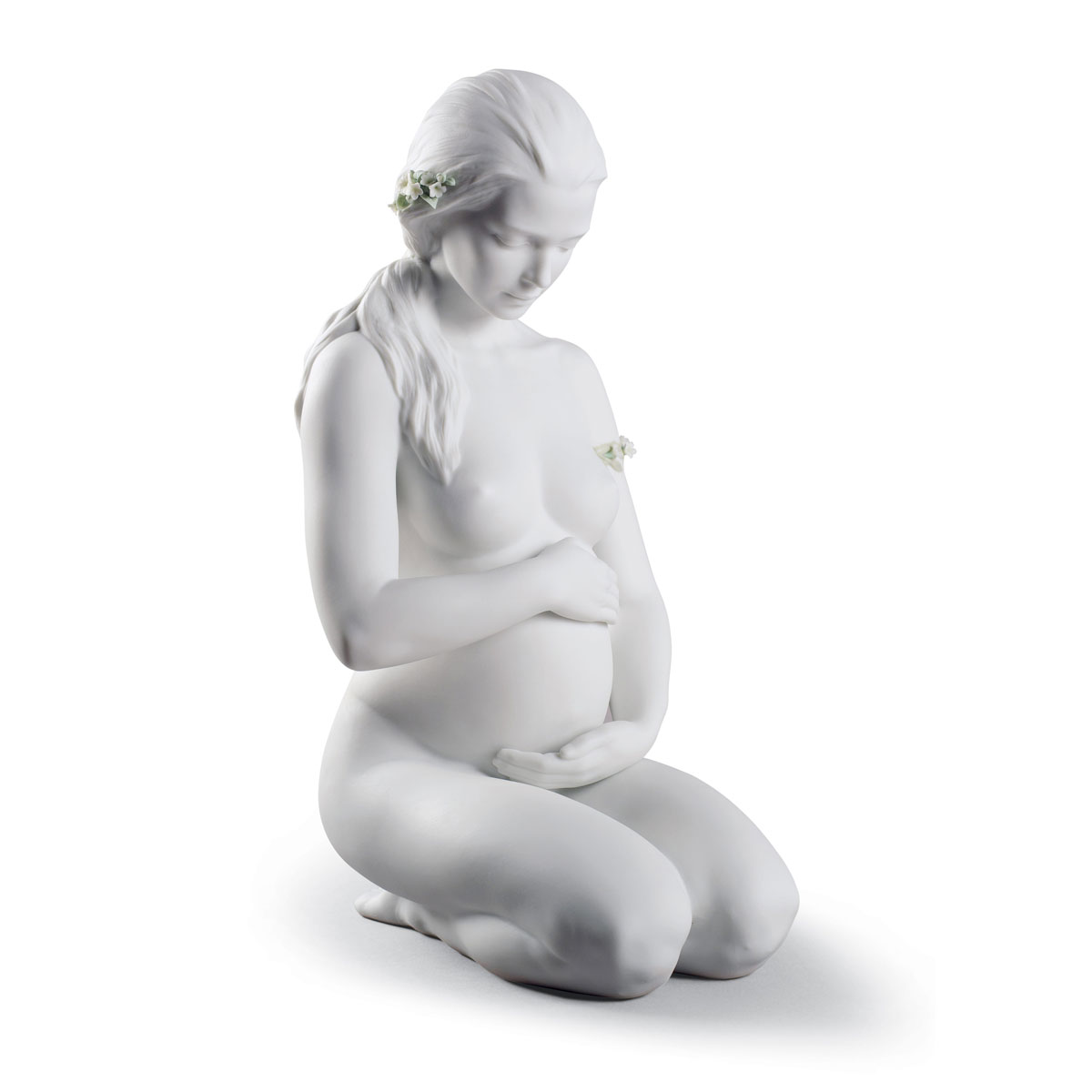 Lladro Classic Sculpture, A New Life Mother Figurine