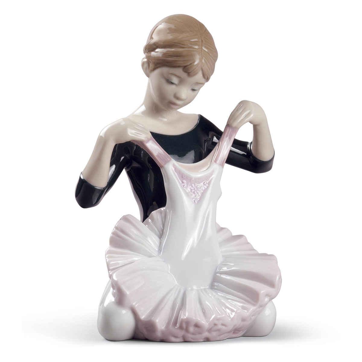 Lladro Classic Sculpture, My Debut Dress Ballet Girl Figurine