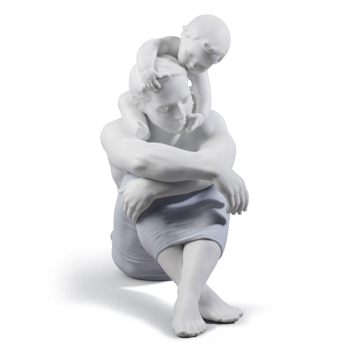Lladro Classic Sculpture, I Love You Dad Figurine