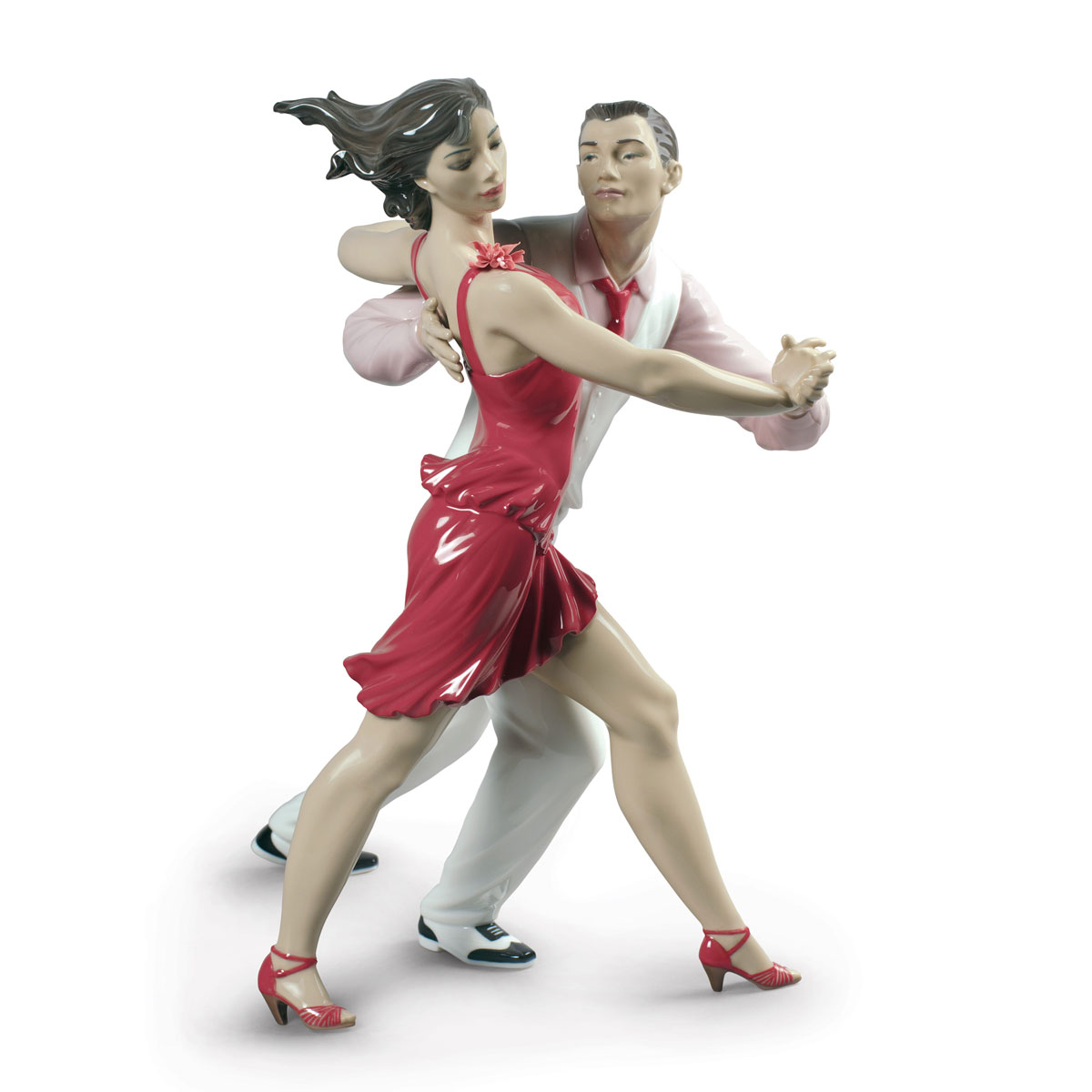 Lladro Classic Sculpture, Salsa Couple Figurine. Limited Edition