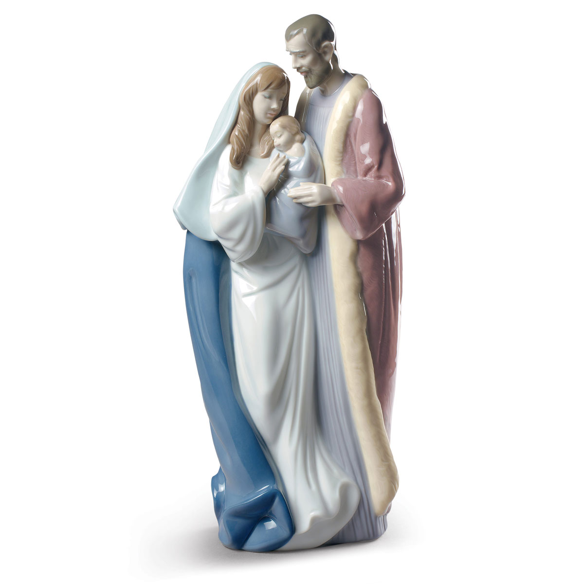 Lladro Classic Sculpture, Blessed Family Figurine