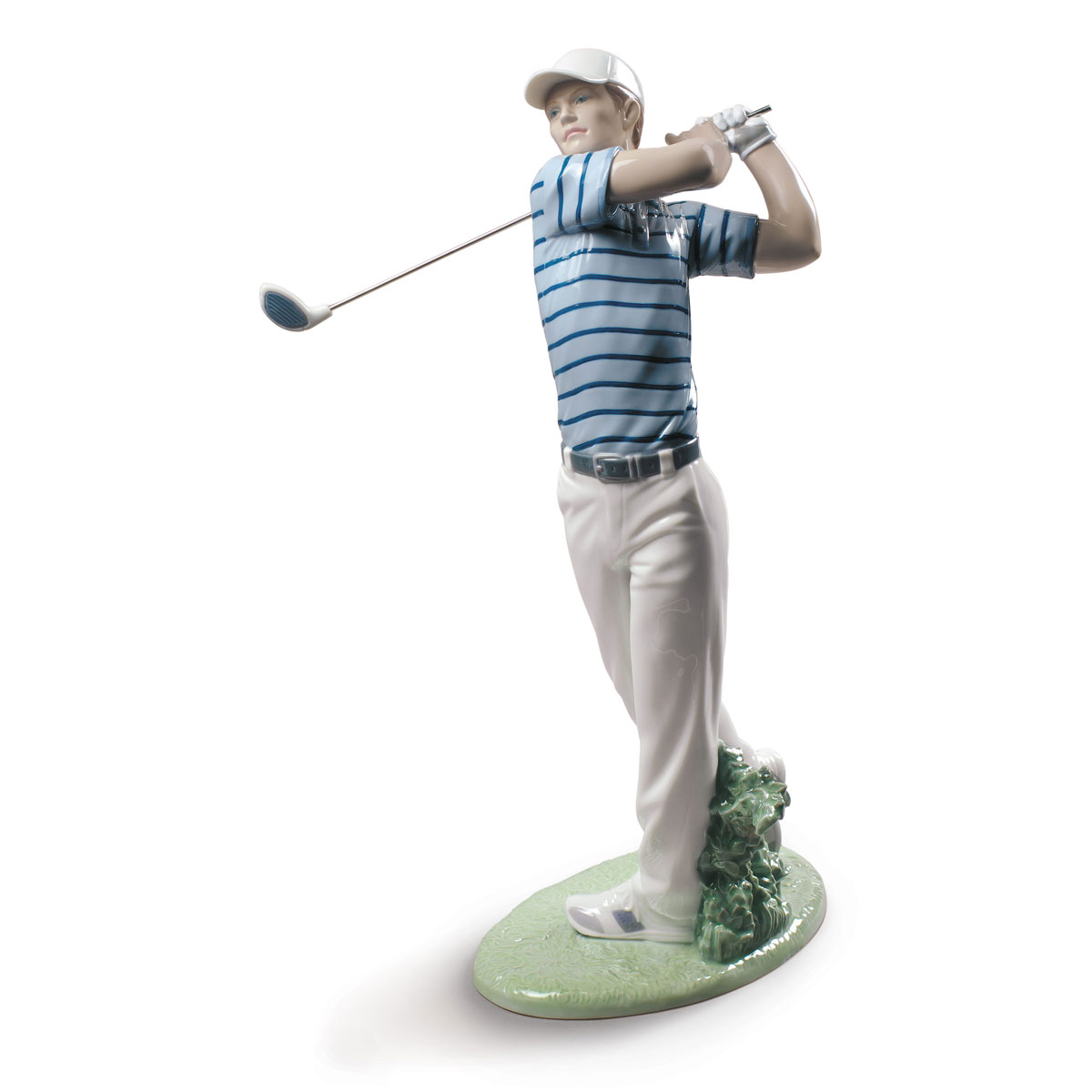 Lladro Classic Sculpture, Golf Champion Man Figurine