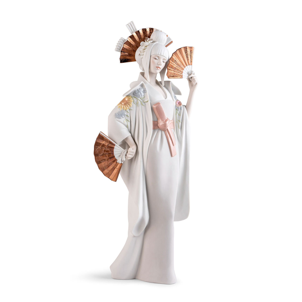 Lladro Classic Sculpture, Japanese Dancer