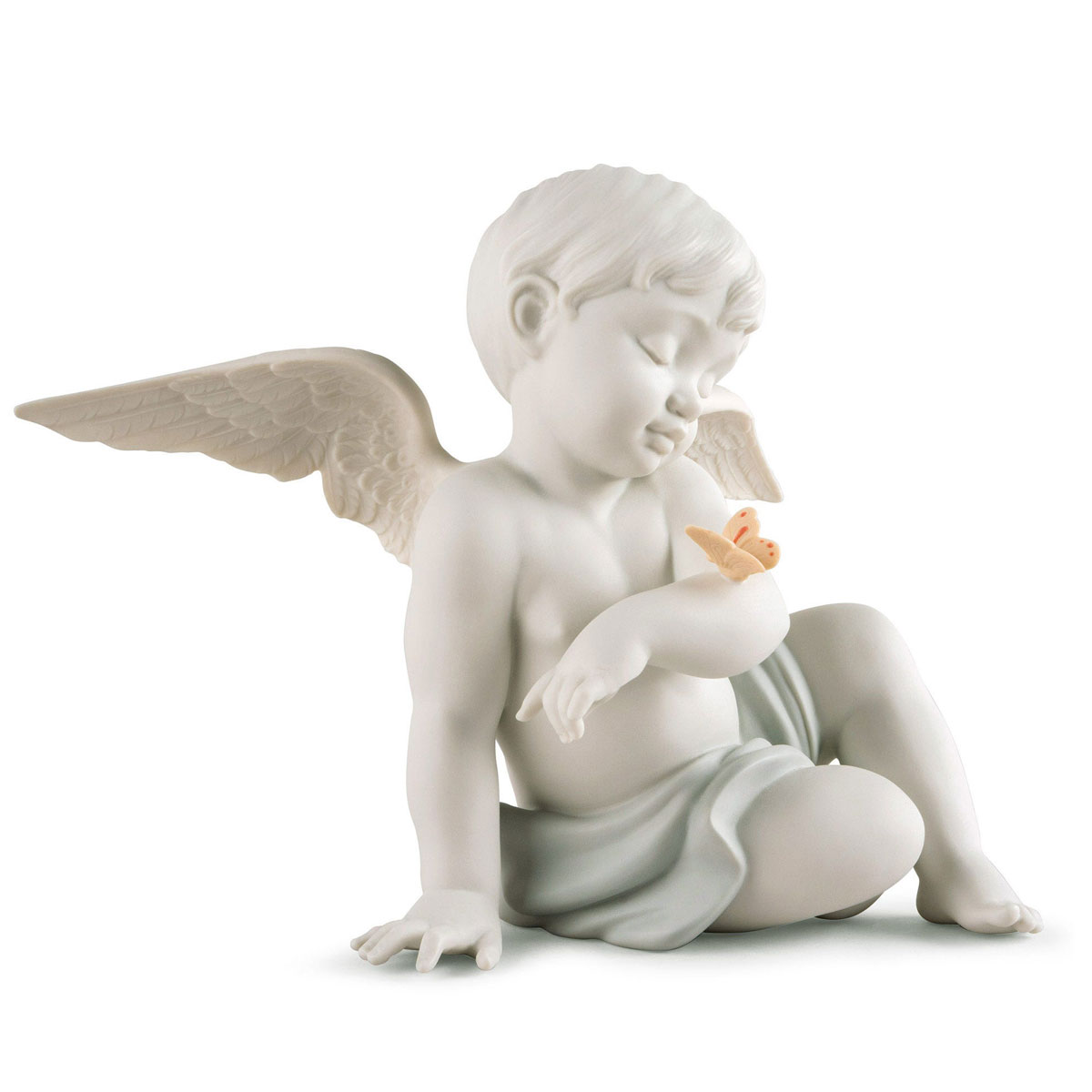 Lladro Classic Sculpture, Angelical Moments