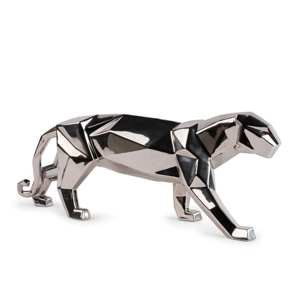 Lladro Panther, Silver