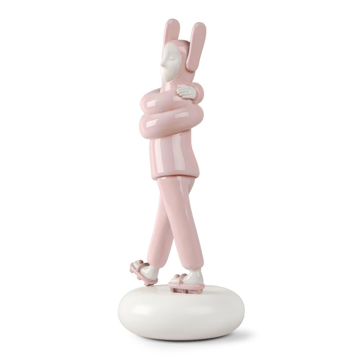 Lladro Embraced, Pink