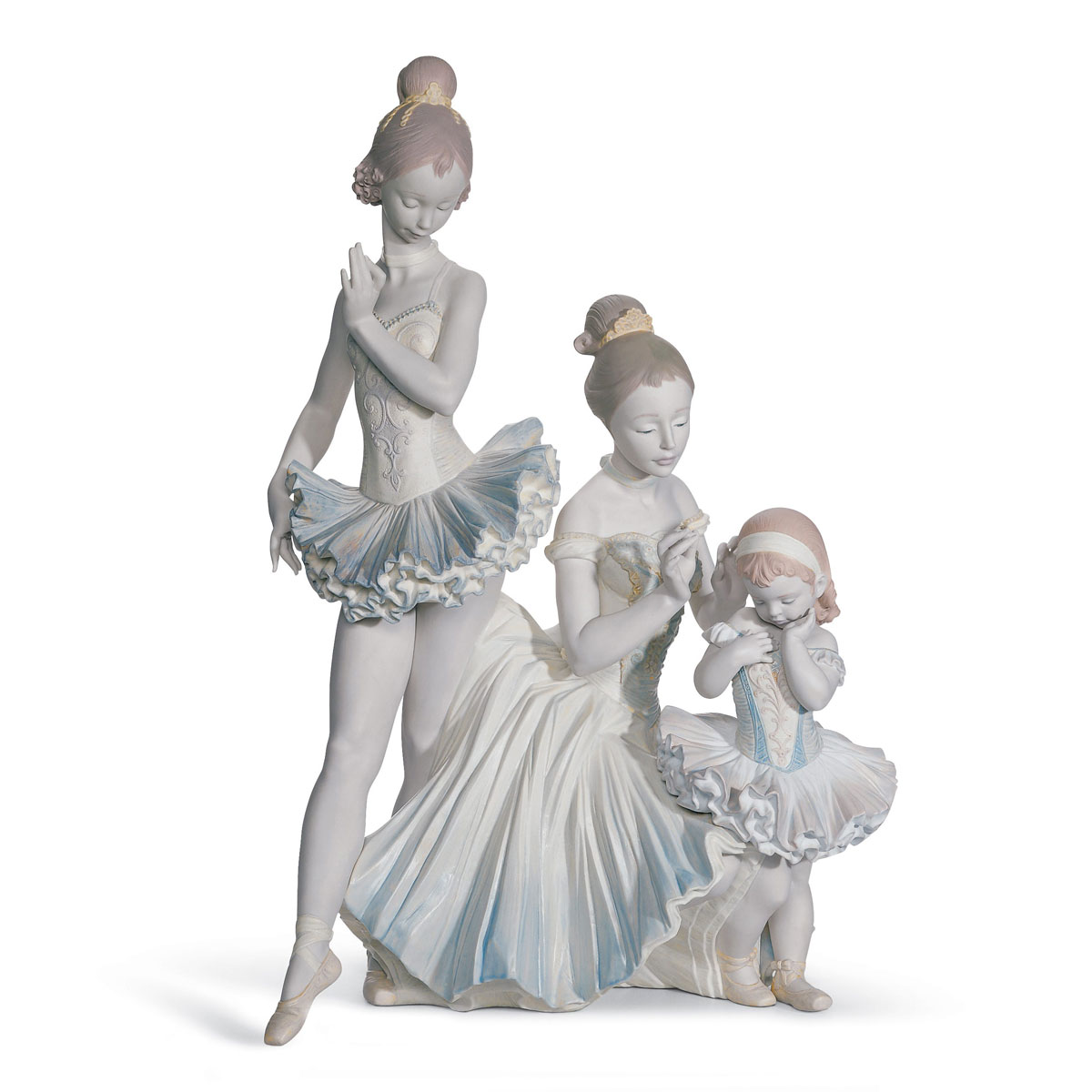 Lladro Classic Sculpture, Love For Ballet Dancers Sculpture. Limited Edition