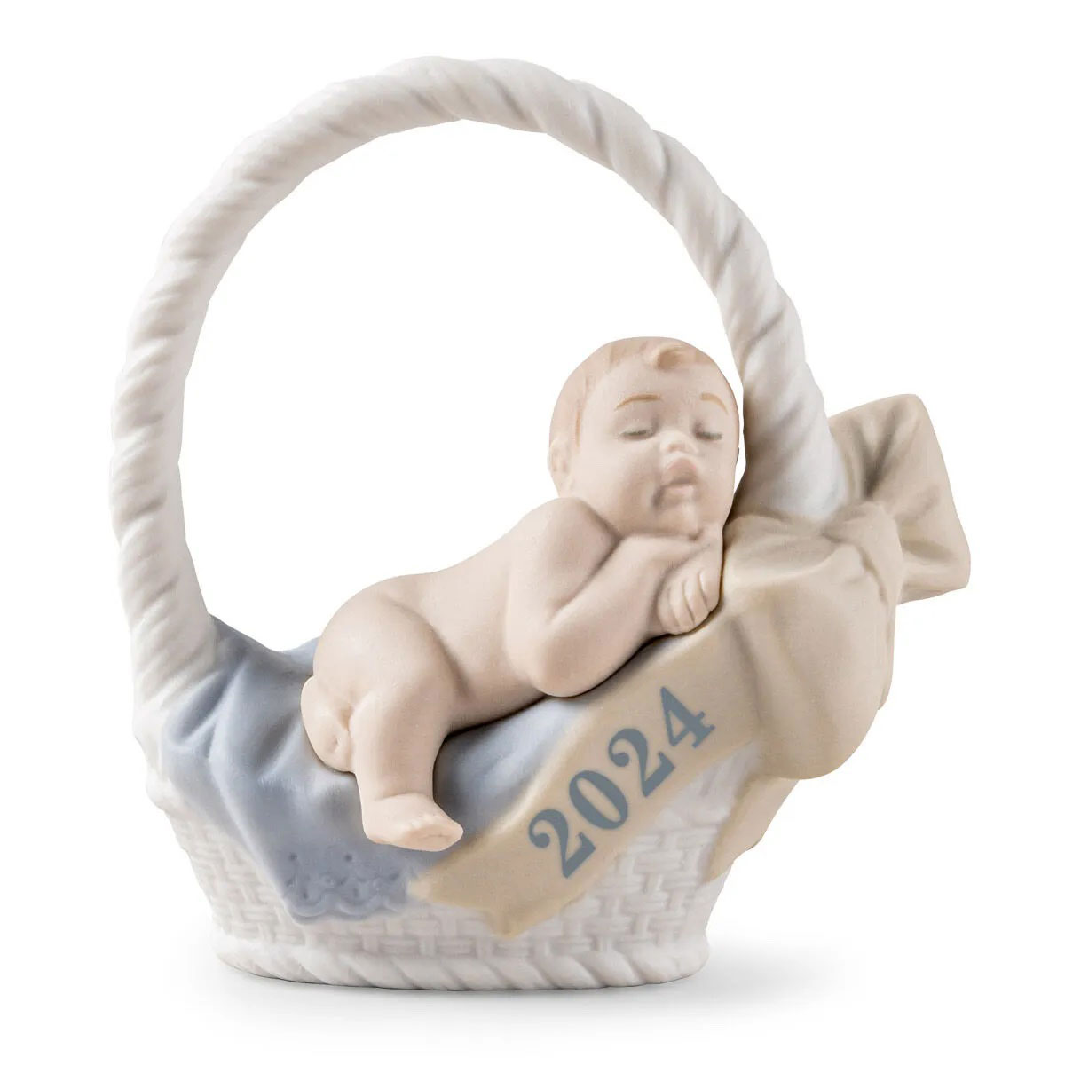 Lladro Born In 2024, Boy Figurine, Annual Edition