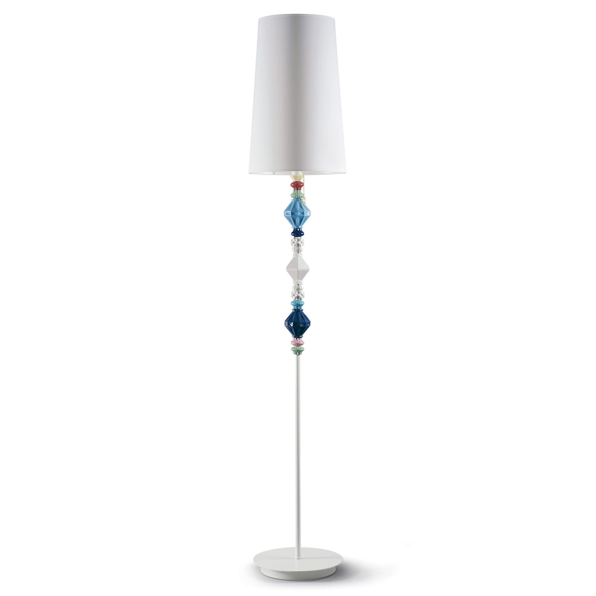 Lladro Classic Lighting, Belle De Nuit Floor Lamp II Multicolor
