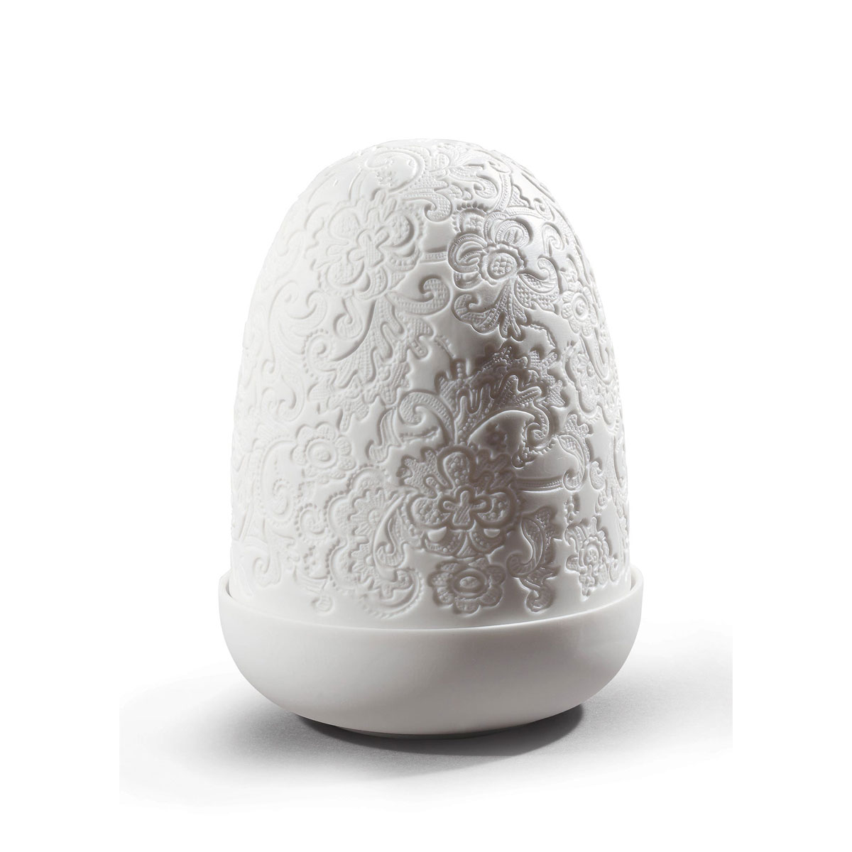 Lladro Light And Fragrance, Lace Dome Table Lamp