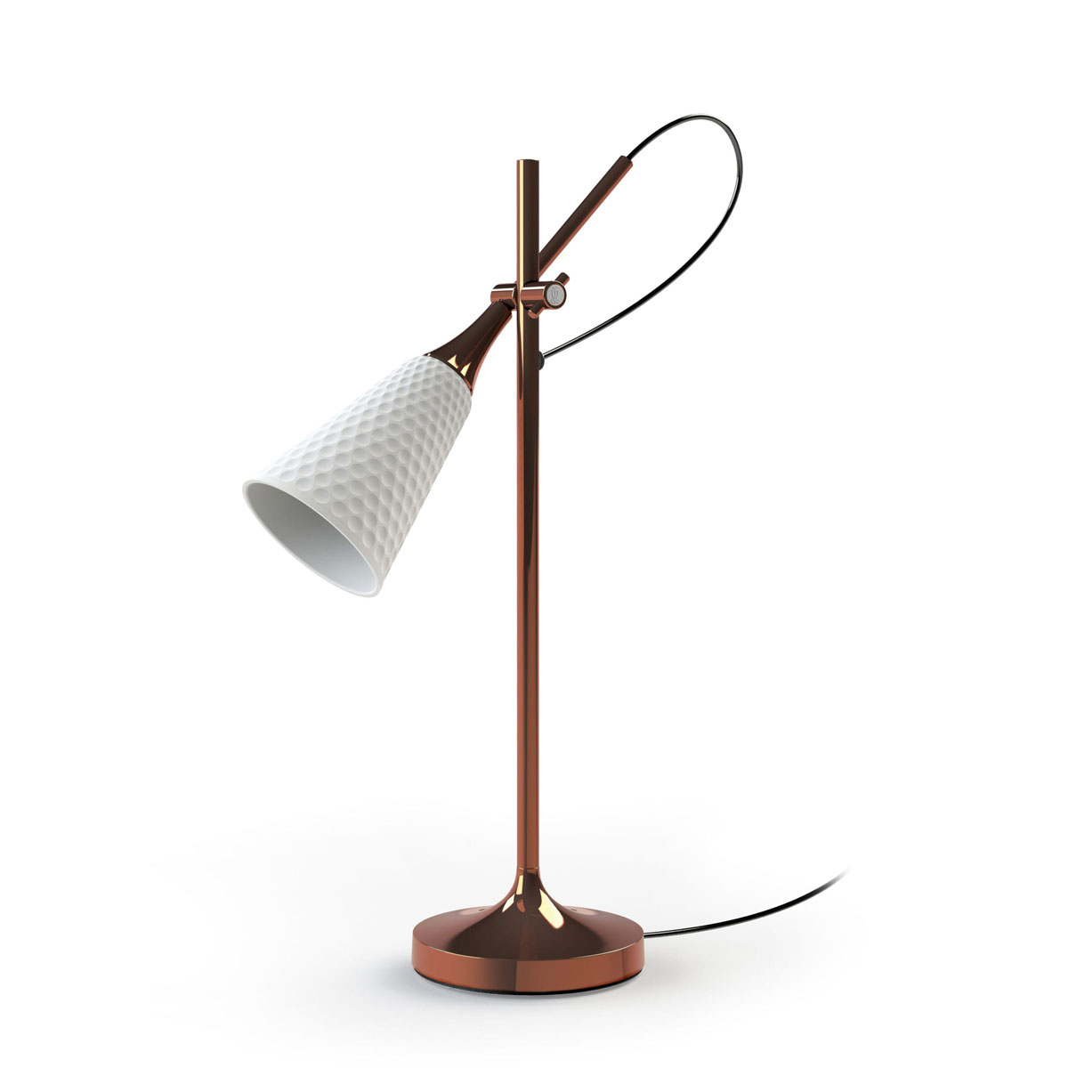 Lladro Modern Lighting, Jamz Reading Lamp. Copper