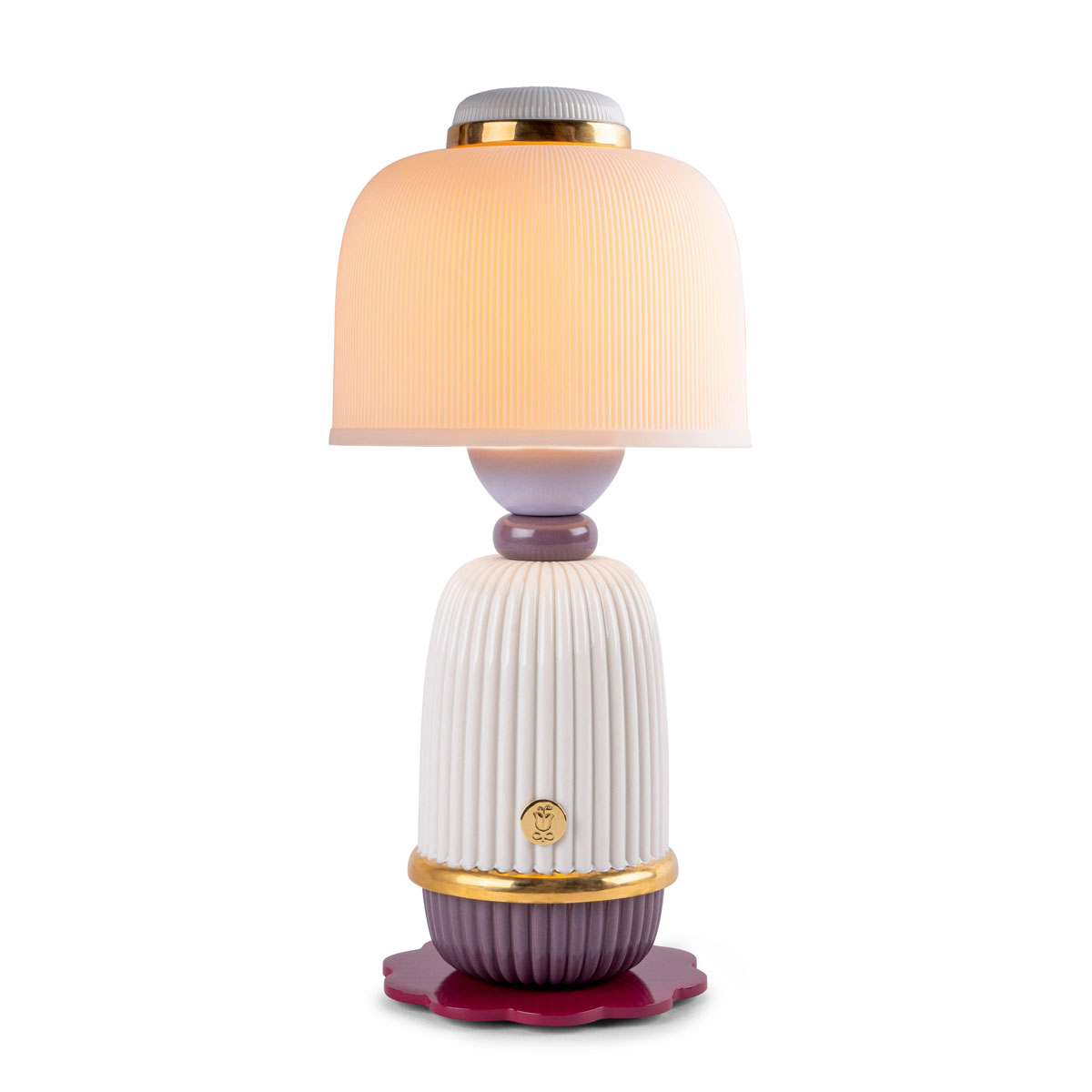 Lladro Light And Fragrance, Kokeshi Lamp - Cream