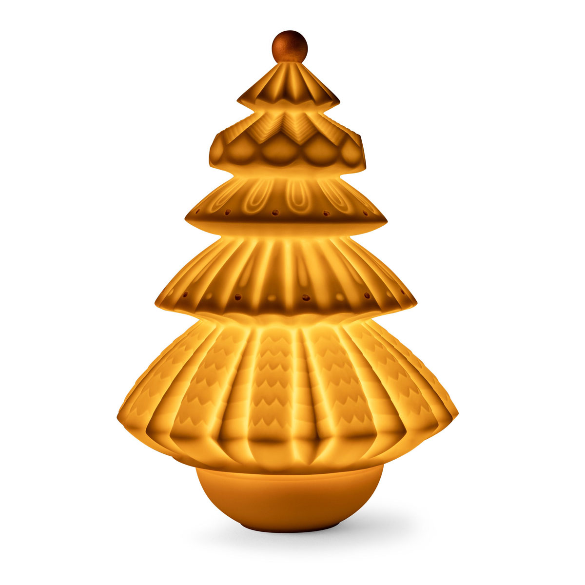 Lladro Christmas Tree Lamp