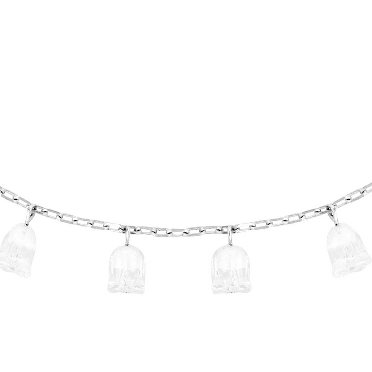 Lalique Muguet De Necklace, Silver