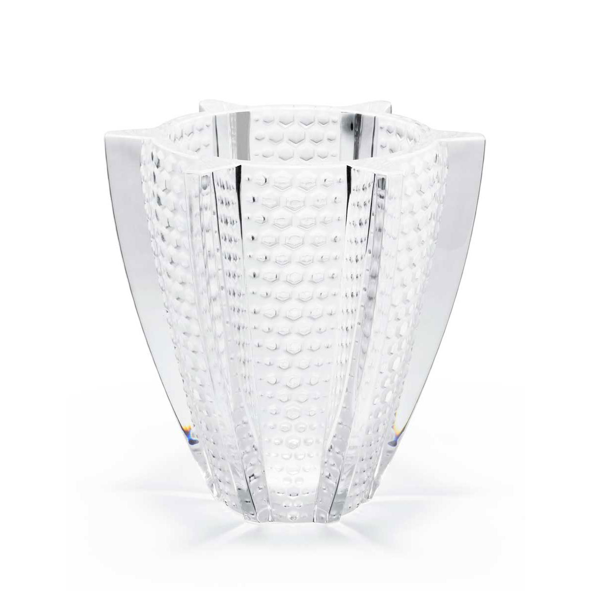 Lalique Provence Rayons 7" Vase, Clear