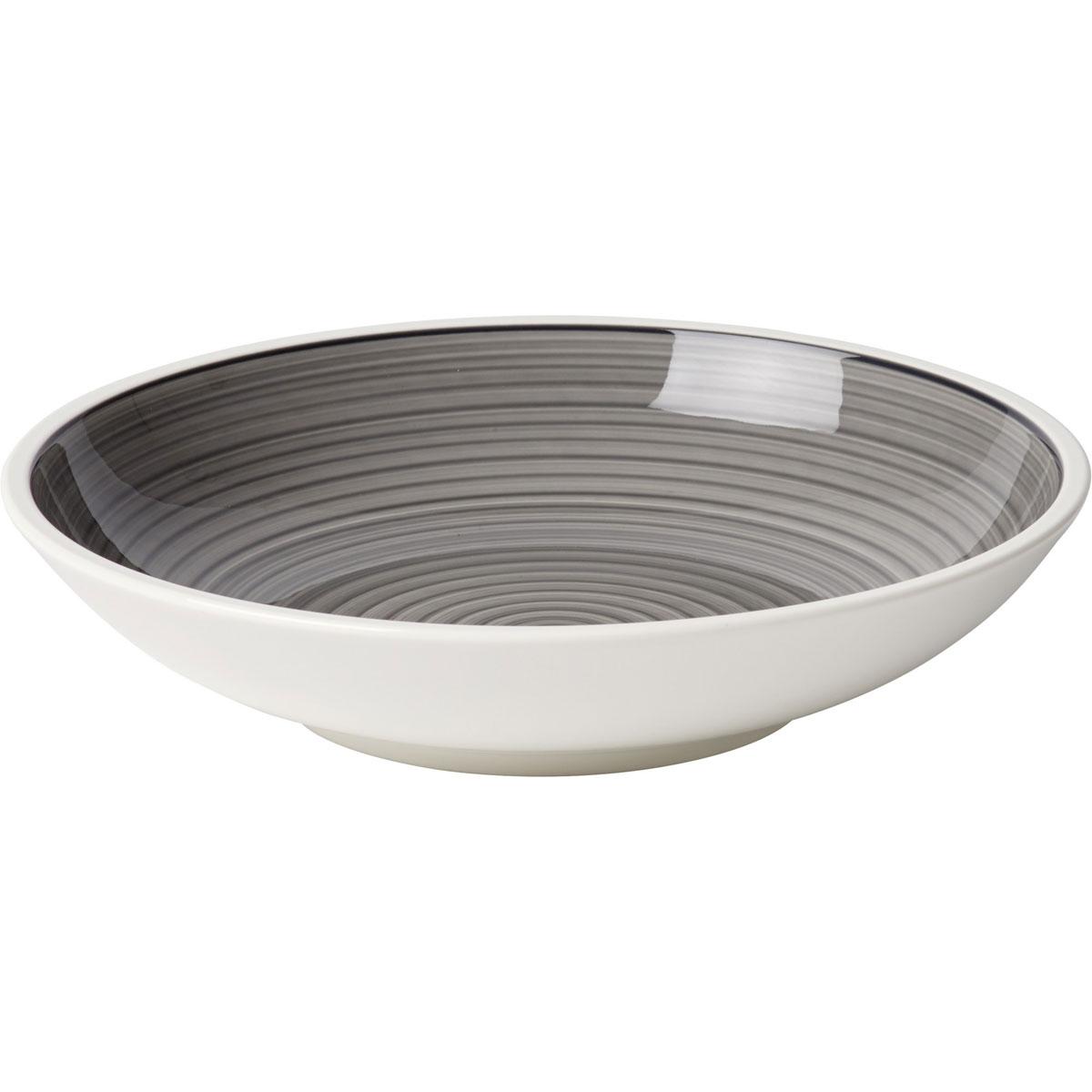 Villeroy and Boch Manufacture Gris Individual Pasta Bowl