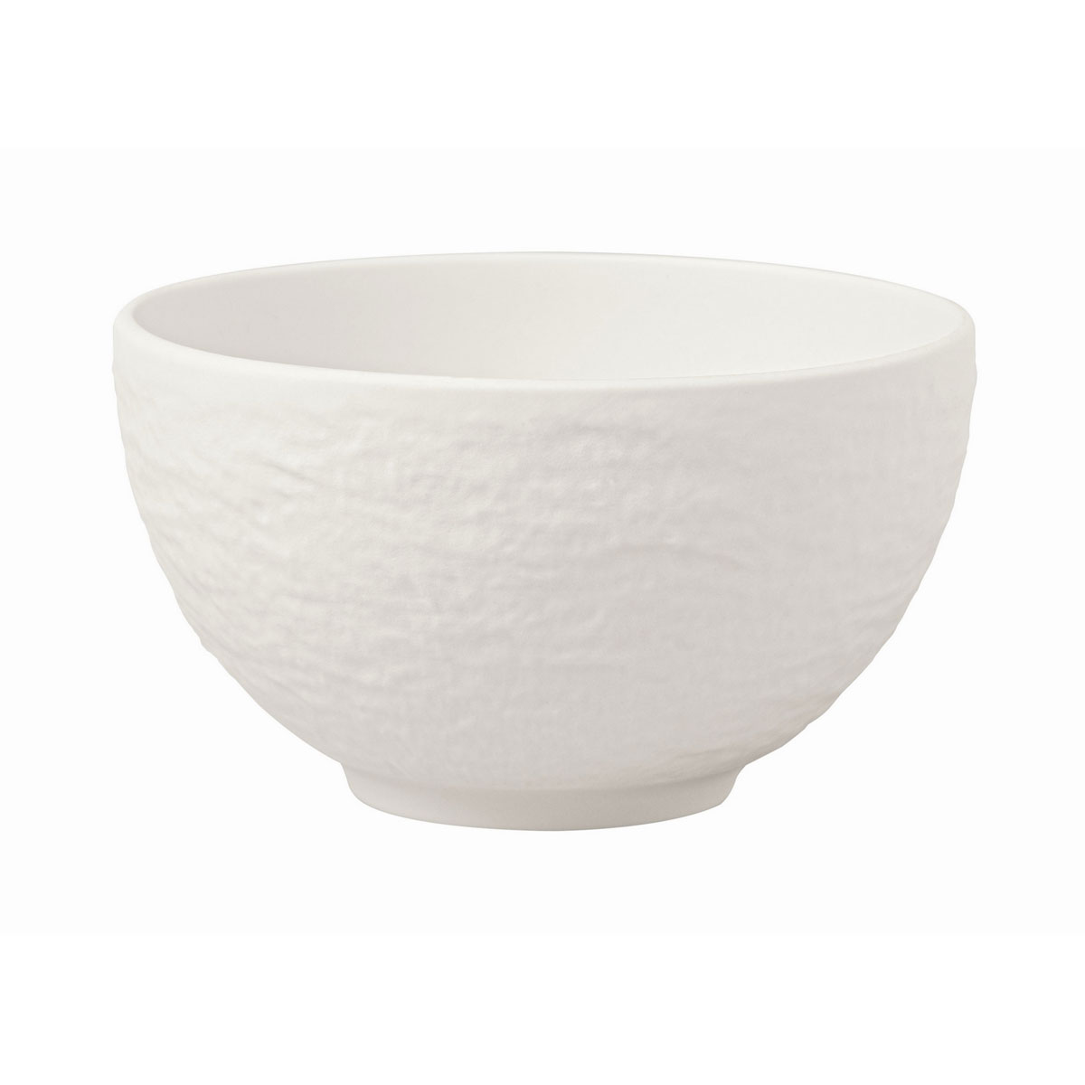 Villeroy and Boch Manufacture Rock Blanc Small Rice Bowl
